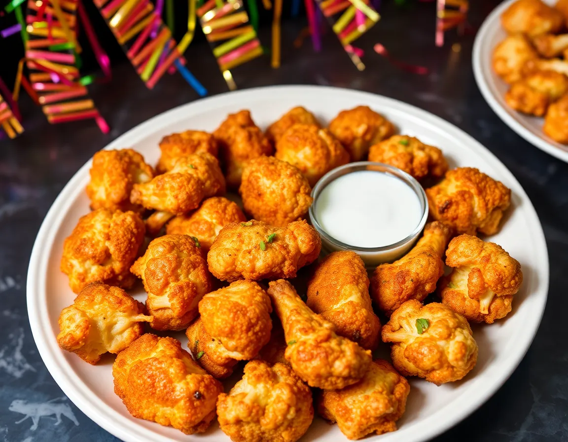 14 Vegan Recipes That Even Meat Lovers Will Crave (You Have to Try #3!) - 7. Crispy Baked Cauliflower Wings