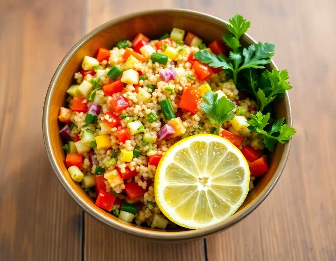 14 Vegan Recipes That Even Meat Lovers Will Crave (You Have to Try #3!) - 5. Zesty Quinoa Salad