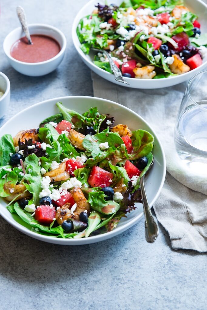 Photo by Taylor Kiser vegetable salad on white ceramic bowl